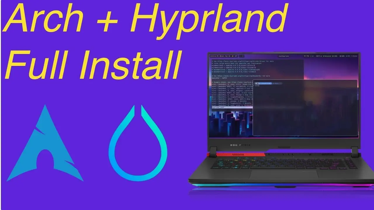 The Most Detailed Arch Linux Hyprland Installation Guide (2025 Ultimate Edition)
