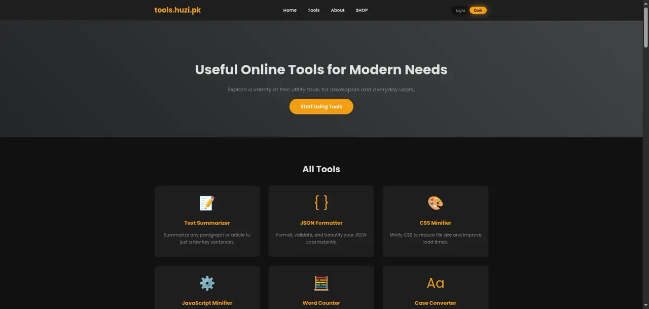🚀 The Complete Encyclopedia of Tools.huzi.pk: 50+ Tools Demystified